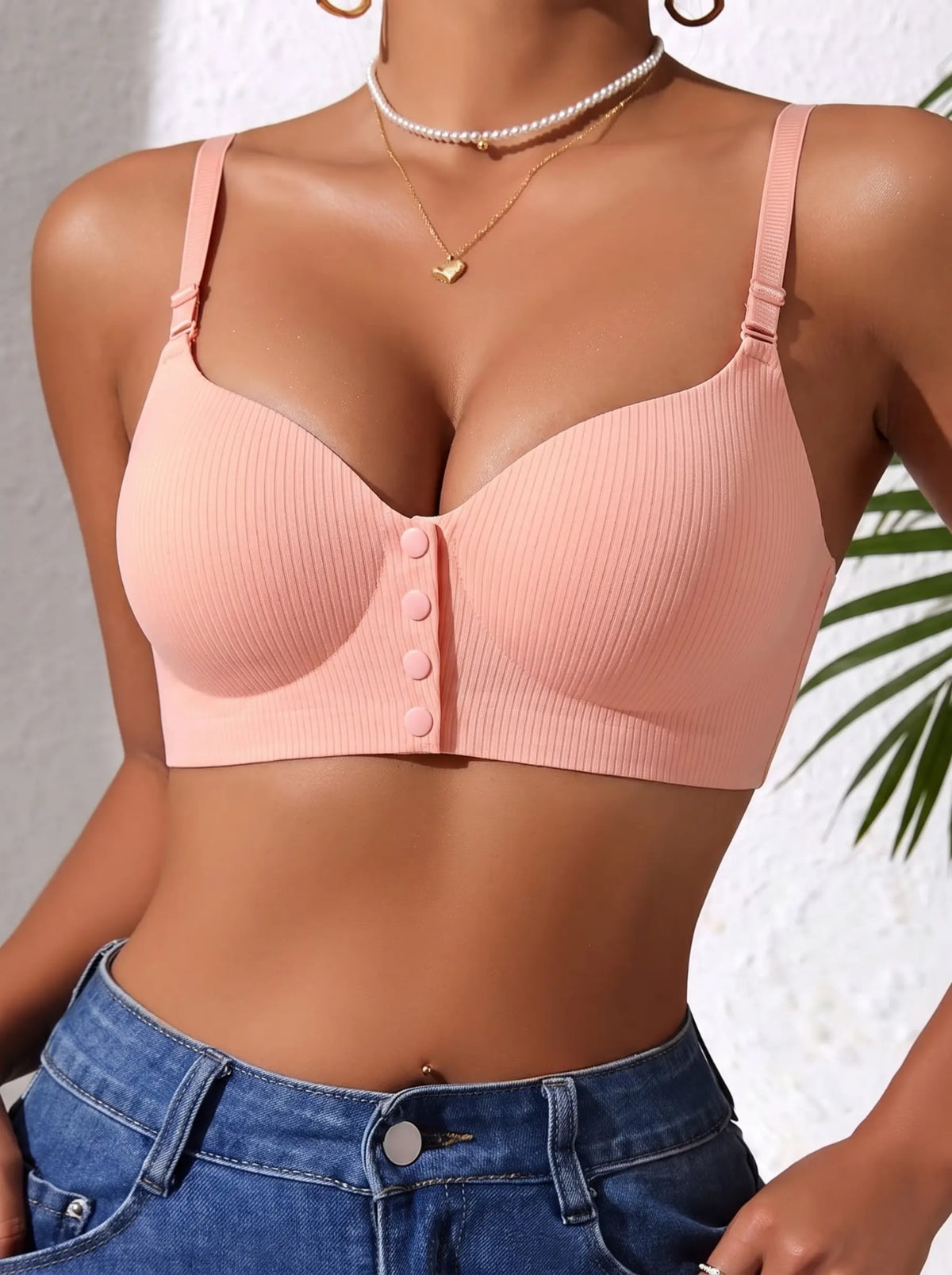 3 pièces de sous-vêtements pour femmes, soutiens-gorge sans couture et sans fil