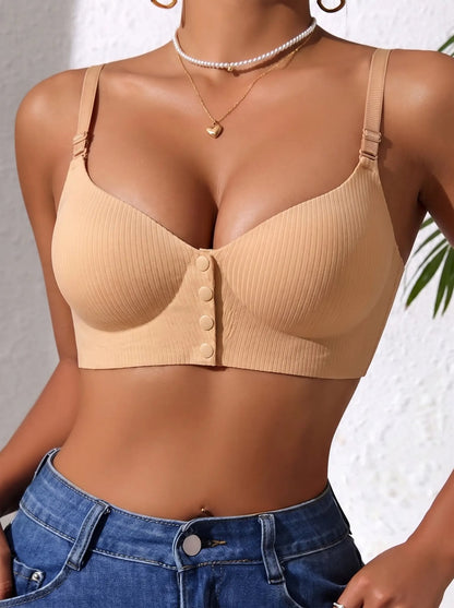 3 pièces de sous-vêtements pour femmes, soutiens-gorge sans couture et sans fil